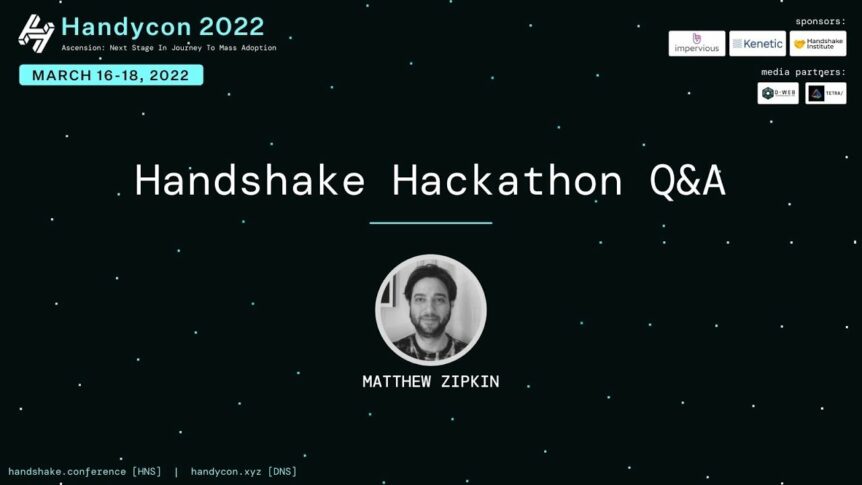 Handshake Hackathon Speaker/ Q&A