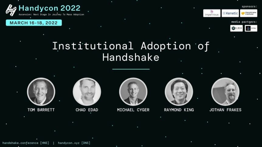 Institutional Adoption of Handshake