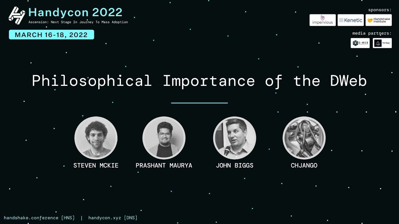 Featured image for “Philosophical Importance of the Dweb”